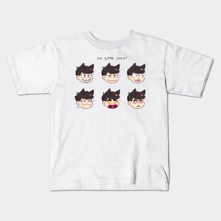 Six Same Cats ver. 2 Kids T-Shirt